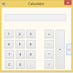 Калькулятор C# (Windows Forms)